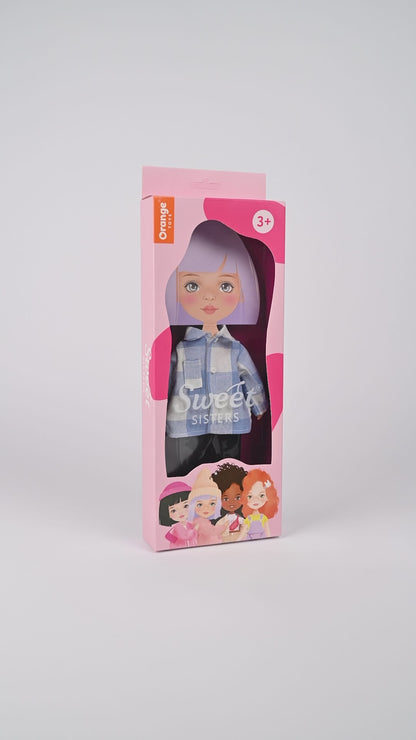 Kleidungsset: Kariertes Hemd (35cm)