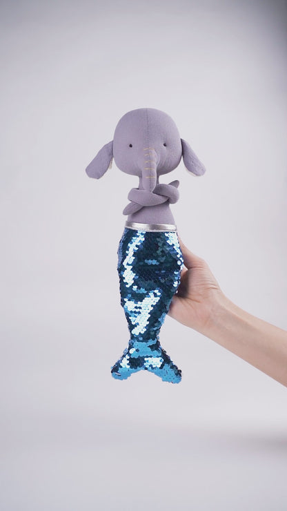 Zilonīte Alise: Sirēna (30 cm)