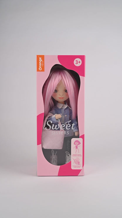 Billie rūtainā kreklā + bonusa aksesuāru komplekts (35 cm)