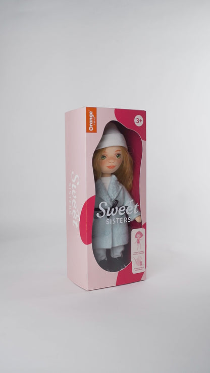 Sunny im Minzmantel + Bonus-Accessoire-Set (35cm)