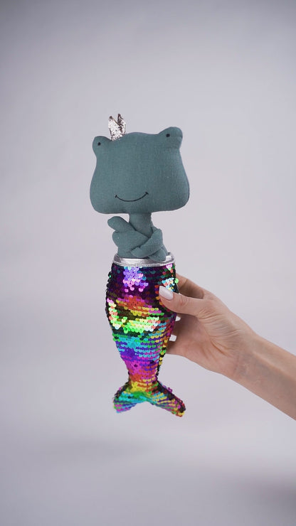 Fiona der Frosch: Meerjungfrau (30cm)